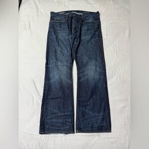 Gap 1969 Boot Jeans Mens 38x31 Bootcut Rodeo Western Cowboy‎ Dark Wash